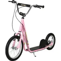 HOMCOM HOMdotCOM Kinderstep scooter 16/12 inch stadsscooter rolfiets verstelbaar