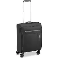 Roncato Lite Soft 4 Wheel Cabin Trolley nero fumo