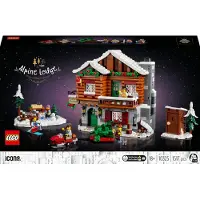 LEGO 10325 Icons Skihut Modelhuis Bouw en Decoratie Set