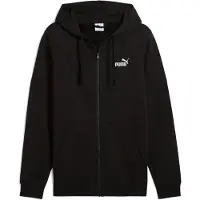 Puma Sweatvest 'Ess No. 1' zwart / wit