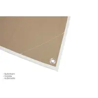 Esvo universele caravanluifel - 240 x 240 cm - polyester - beige