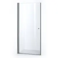 Maxaro Zircon Essence Douchedeur | 90 cm Chroom Helder glas Draaideur