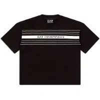 Emporio Armani T-shirt Korte Mouw EA7 TRAIN LOGO SERIES TEE EXTENDED LOGO kind 12 jaar