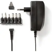 Nedis AC Adapter, 27W, 3-12V, 6 tips