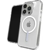 Zagg Crystal Palace Snap Backcover MagSafe voor de Apple iPhone 15 Pro - Clear