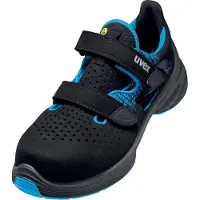 Uvex 1 G2 6828944 Veiligheidsandalen S1 Schoenmaat (EU): 44 Blauw, Zwart 1 paar