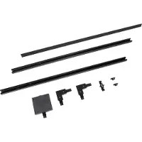 Lucide TRACK Starterset - 1-fase Railsysteem / Railverlichting - 2 meter - Zwart
