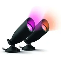WiZ Connected WiZ Grondspot voor buiten - Wit en Gekleurd Licht - starterset - Zwart