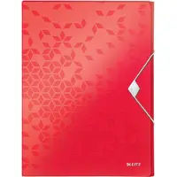 Leitz 4629 WOW documentenbox rood 30 mm (250 vel)