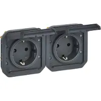 Legrand 069879L Beveiligde contactdoos 5 stuk(s)