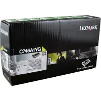 Lexmark Toner C746A1YG Geel