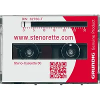 Grundig Mini-cassette Steno Grijs