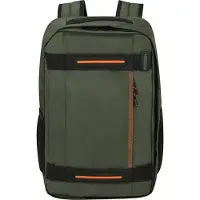 American Tourister Rugzak 'Urban Track' donkergroen / oranje / zwart