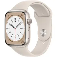 Apple Watch Series 8 45mm Starlight Aluminium Starlight Sportband