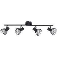 LINDBY Plafondlamp , Piena, dimbare, Zwart, Eetkamer, Metaal, Modern