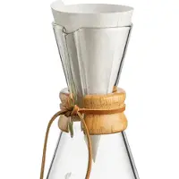 Chemex koffiefilters 3-kops ongevouwen wit 100 stuks