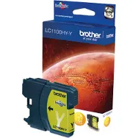 Brother LC-1100HYY Inktcartridge Geel Hoge capaciteit