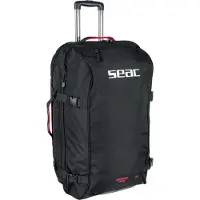 Seac Sub Equipage 1000 140l Gear Bag Zwart