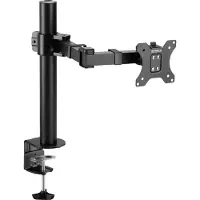 Speaka Professional SP-MM-210 Monitorbeugel Aantal monteerbare displays: 1 Display(s) 43,2 cm (17) - 81,3 cm (32) Zwart In hoogte verstelbaar, Kantelbaar,