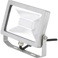 EVN LFA buitenspot zilver plug 3.000K 15W, alu / grijs / zink, Aluminium