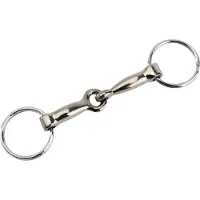 Horka Sleutelhanger Bit Zilver 6 Cm