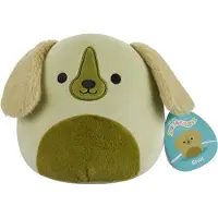 Squishmallows - Brad - Green Retriever W/Fuzzy Belly - 19cm pluche