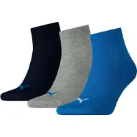 Puma Sokken blauw / grijs / zwart
