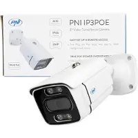 Pni IP3POE videobewakingscamera, 3 MP, geschikt voor buitengebruik (IP66), ingebouwde microfoon, koelingssysteem