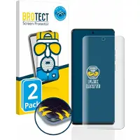 BROTECT - Screenprotector voor Motorola Edge 40 - Folie Beschermfolie matte volledig dekking 2 Stuks