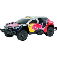 Carrera Peugeot 08 DKR 16 Red Bull 1:16 RC offroad racer