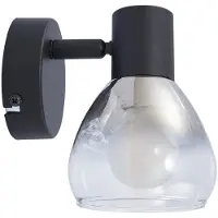 LINDBY - Pendura Wandlamp Ø9 Zwart