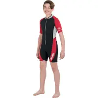 Seac Sub Ciao Kid 2.5 Mm Junior Short Sleeve Shorty Zwart 7 Years Kinderen