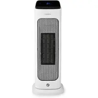 Nedis Slimme Ventilatorkachel | 2 Warmte Standen | Zwenkfunctie | WiFi (Tuya) | Wit | 2000W