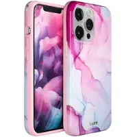 Laut Huex Ink iPhone 13 Pro Hoesje Roze