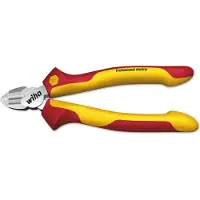 Wiha Afstrip-zijkniptang Professional electric met DynamicJoint | 160 mm | 6 1/2" | In blisterverpakking - 27431 - 27431