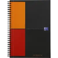 Oxford INTERNATIONAL notebook, 160 bladzijden, ft B5, geruit 5 mm