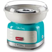 Ariete 2973/01 - Retro Suikerspinmachine - suikerspin machine - voor kinderfeestjes en partijen - 500 Watt - Licht blauw