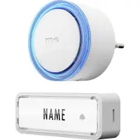 M-E Modern-Electronics 41150 Draadloze deurbel Complete set Met naambord
