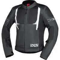 IXS Trigonis-Air Grijs Textiele Motorjas Maat 2XL