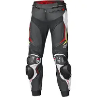 Held Grind II Zwart Wit Rood Leren Motorbroek Maat 106