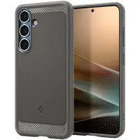 Spigen Rugged Armor Backcover MagSafe voor de Samsung Galaxy S25 Plus - Marble Gray