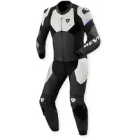 REV'IT! REV’IT! Beta 2 Zwart Licht Grijs 2-Delig Motorpak Maat 54