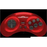 8Bitdo Retro-Bit - SEGA MD 2.4G Crimson Red