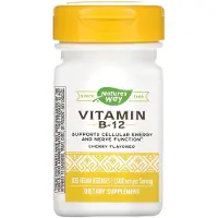 Nature'S Way - Vitamine B12 (100 zuigtabletten, kers)