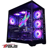 EXTREMEGAMER By Asus Lvl 3 Black - Amd Ryzen 7 9800x3d 64 Gb 2 Tb Geforce Rtx 5080 Win11 Home Win 11