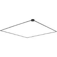 QAZQA Modern railsysteem zwart 1-fase 800 cm met ronde voeding - Magnetic