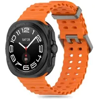 TechProtection Iconband Galaxy Watch Ultra Bandje Oranje