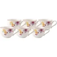 Villeroy & Boch Mariefleur - Espressokopjes - Basic 80 ml Set van 6