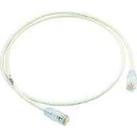 Panduit Cat 6A 28AWG UTP patchkabel, CM/LSZH, 1 meter, Cat6a, U/UTP (UTP), RJ-45, RJ-45, wit