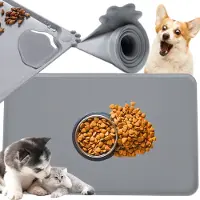 Generic Waterdichte Antislip Siliconen Mat voor Honden- en Kattenbakken